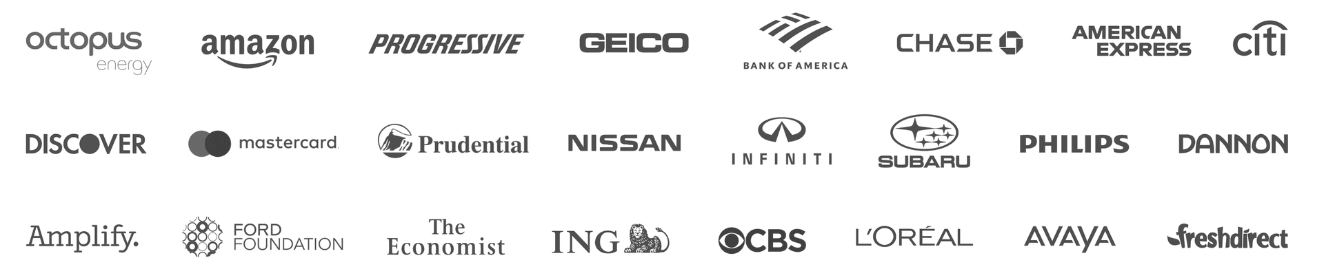 Brand logos