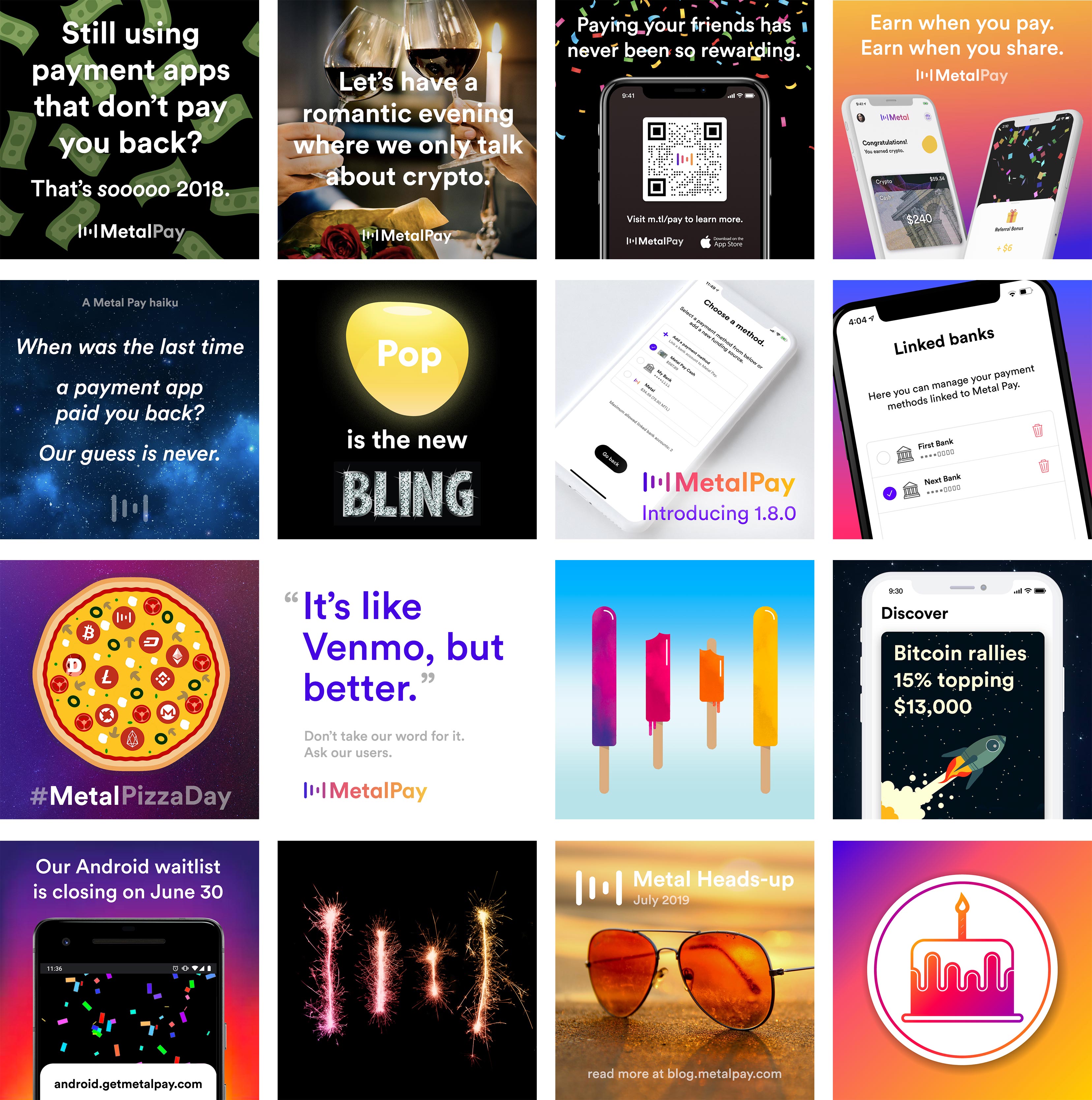 Metal Pay social media highlights