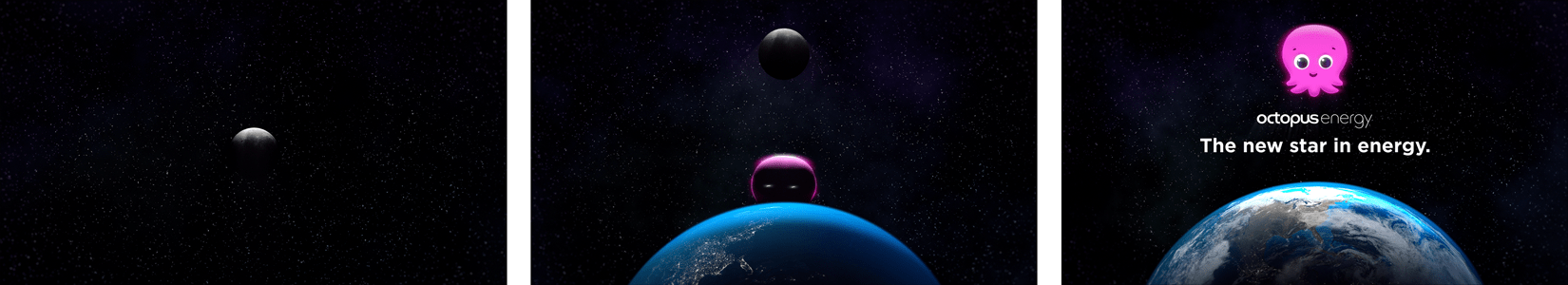 Octopus Energy New Star TV spot stills