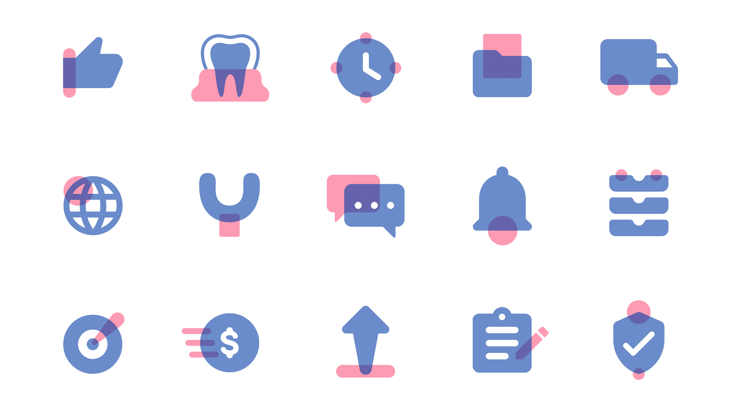 Orthosnap iconography and illustrations
