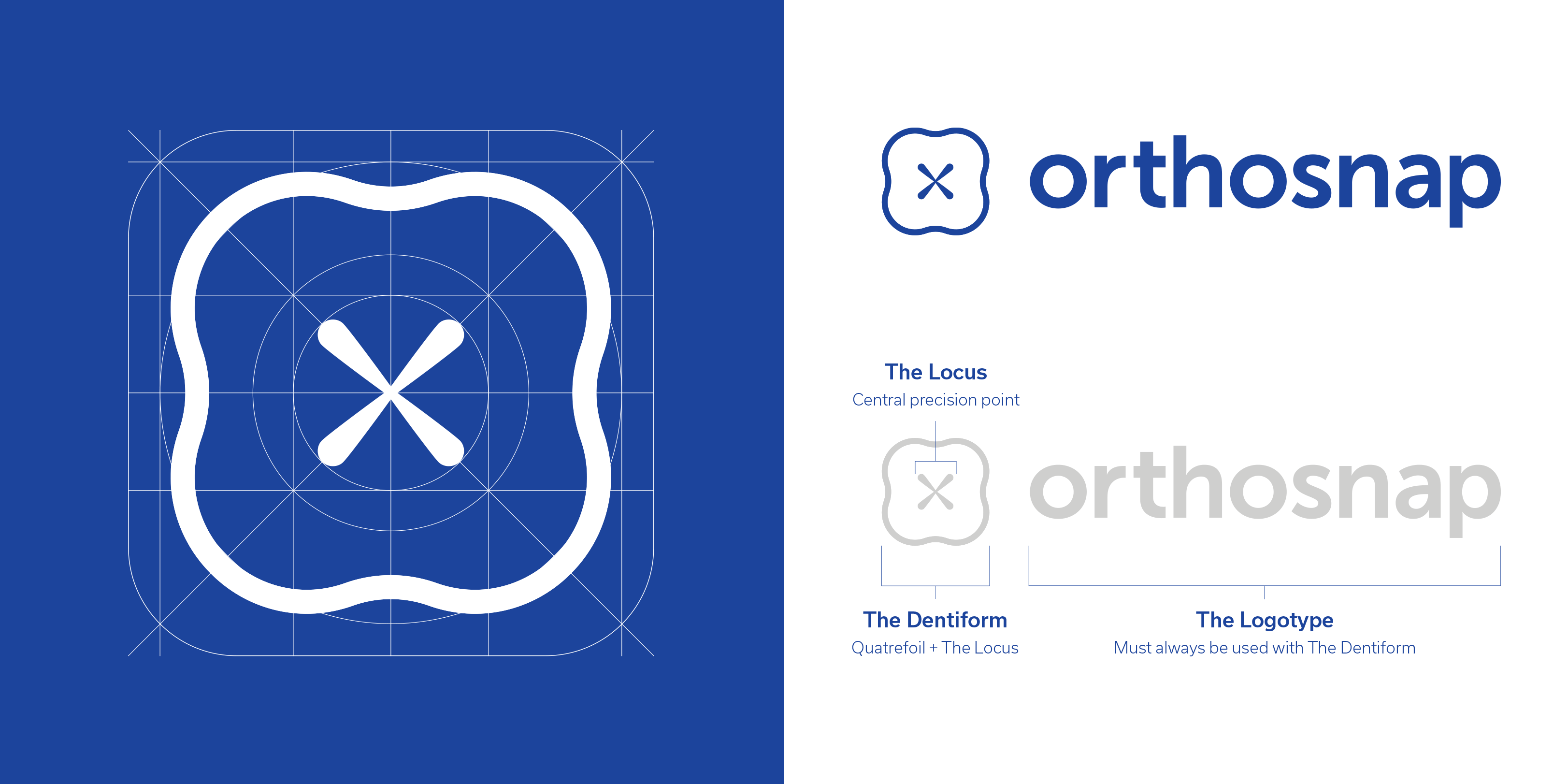 Orthosnap logo designs